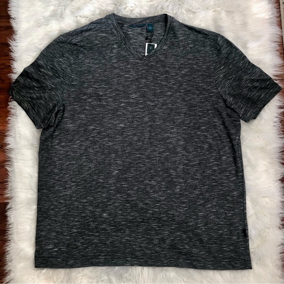 Perry Ellis Other - Perry Ellis V Neck Space Dye Short Sleeve Shirt Men’s Size 2X